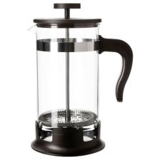 Siyah Cam French Press 1lt