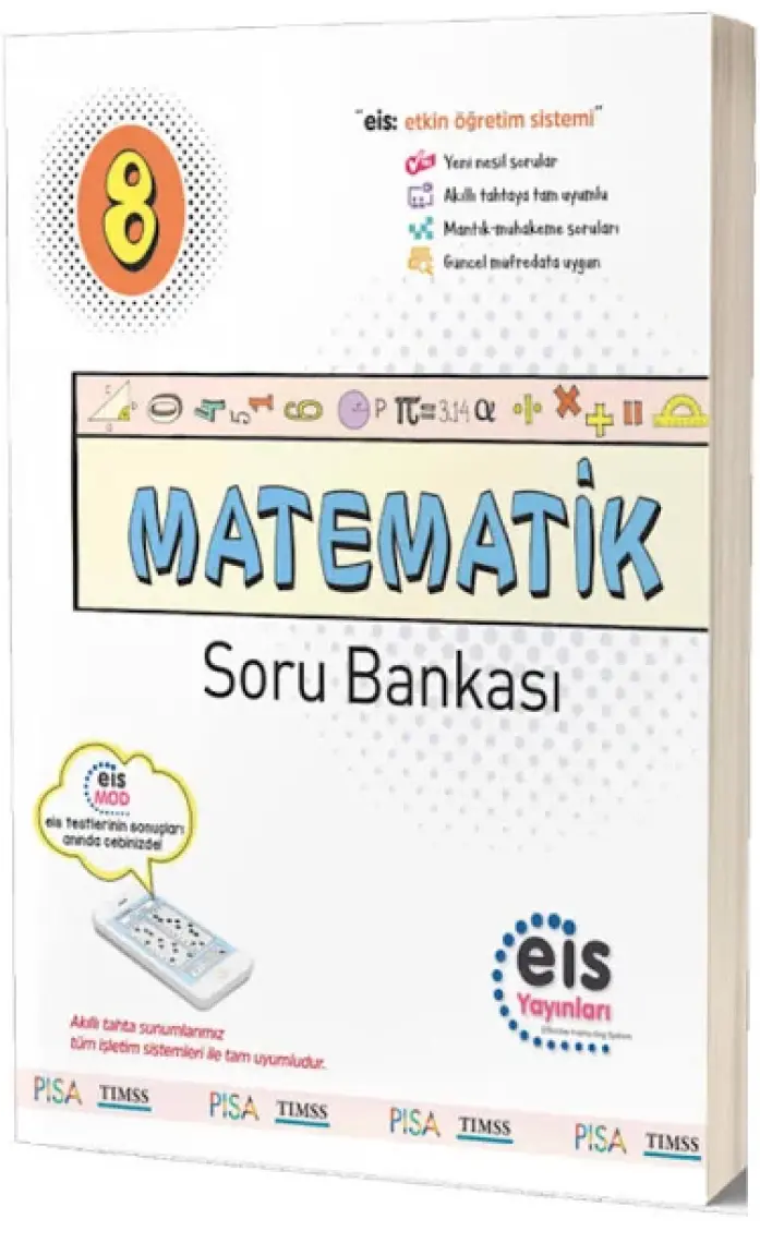 Eis Yayınları 8.Sınıf Soru Bankası Matematik