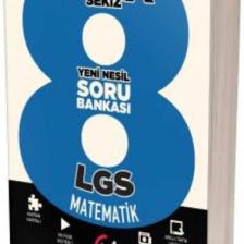 Cevap Yayınları 8.Sınıf Mega Sekiz Yeni Nesil Matematik Soru Bankası