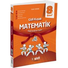 Gizli Yayınları 2025 8. Sınıf Matematik Değerlendirme Föyleri Gizli Kuşak Serisi
