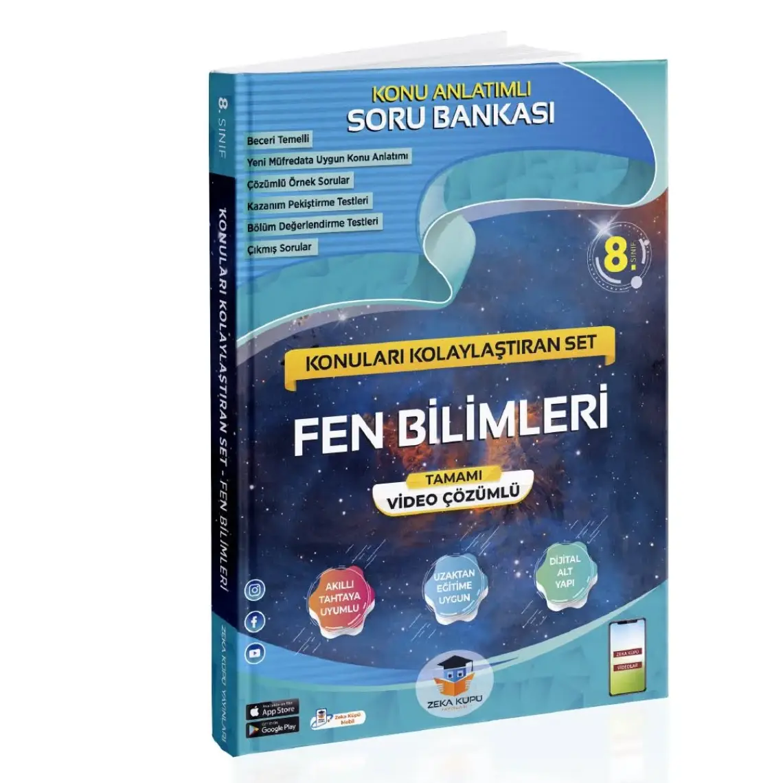 Zeka Küpü Yayınları 8. Sınıf Fen Bilimleri Konuları Kolaylaştıran