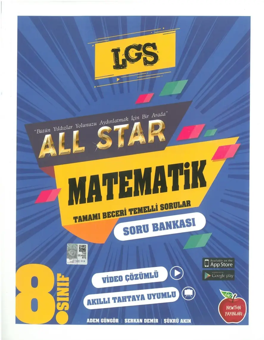 Newton Yayınları 8. Sınıf All Star Matematik Soru Bankası