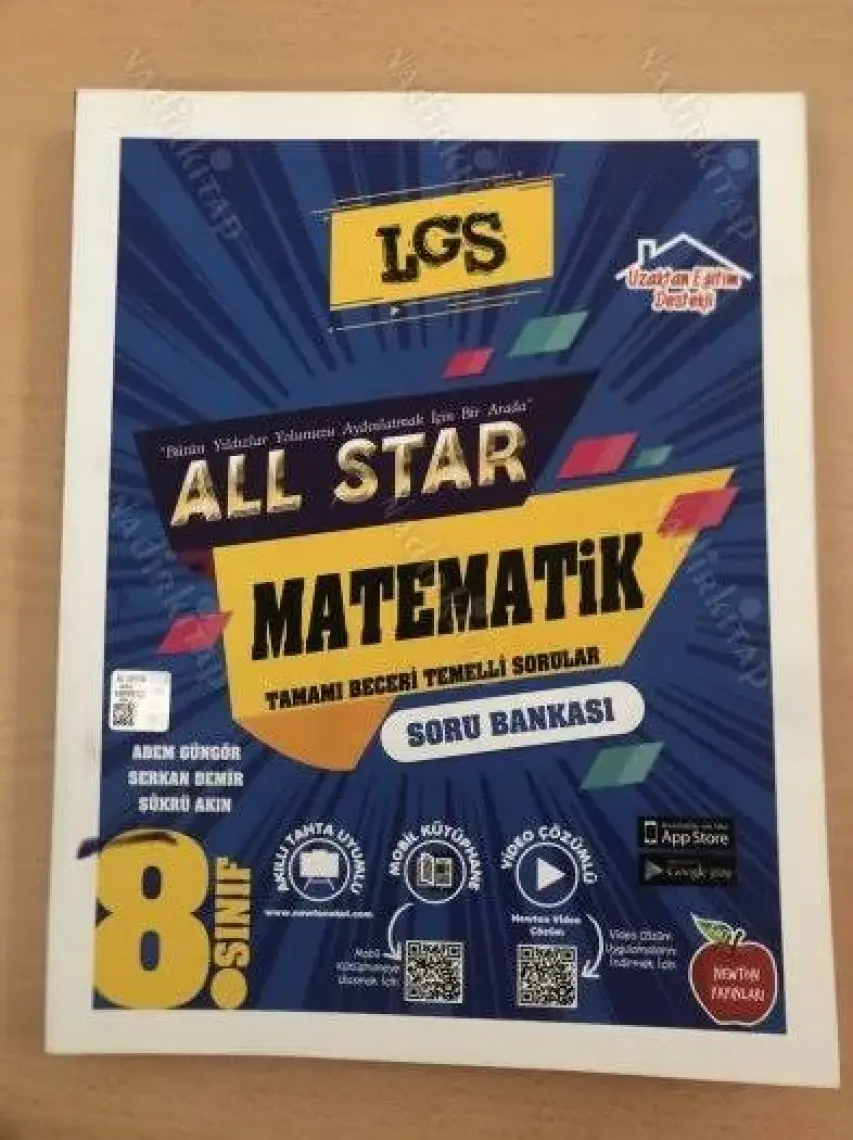 Newton Yayınları 8. Sınıf All Star Matematik Soru Bankası