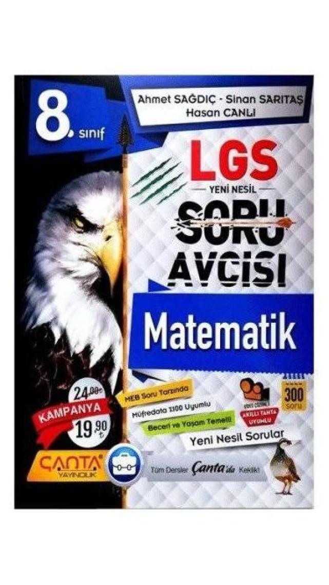 Çanta Yayınları 8. Sınıf LGS Matematik Soru Avcısı