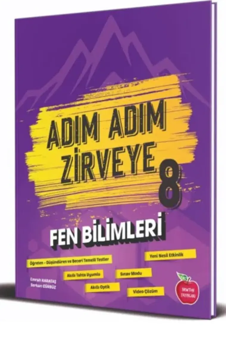 Newton Yayınları 8. Sınıf LGS Fen Bilimleri Adım Adım Zirveye Soru Bankası