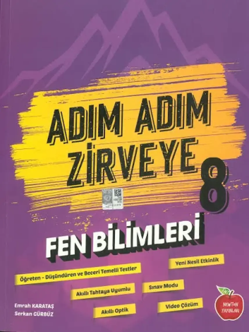 Newton Yayınları 8. Sınıf LGS Fen Bilimleri Adım Adım Zirveye Soru Bankası