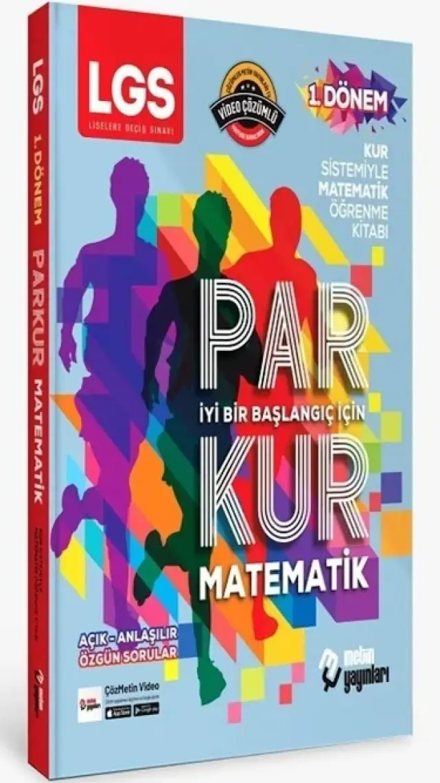 Metin Yayınları Metin Yayınları Lgs Parkur Matematik Soru Bankası 1. Dönem (Güncel-Kur Sistemi Aşamalı)