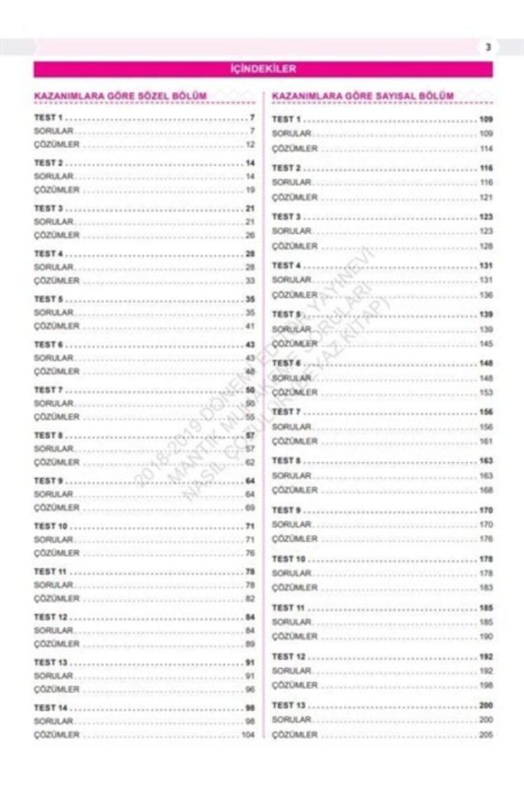 Editör Yayınları 8. Sınıf LGS Mantık Muhakeme Soruları Nasıl Çözülür