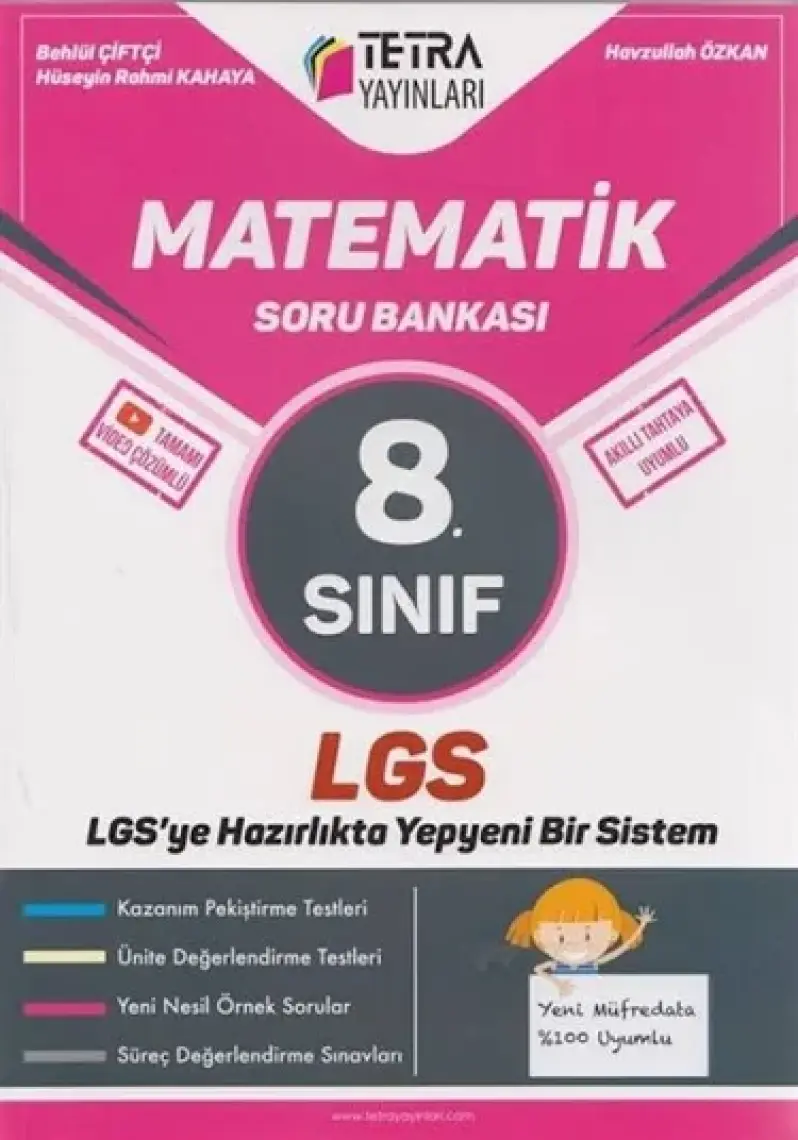 Tetra Yayınları Matematik 8. Sınıf Lgs Soru Bankası