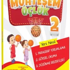 Kırmızı Beyaz Yayınlar 2.Sınıf Paragraf-Görsel Okuma-Düşünme Becerileri Muhteşem Üçlük