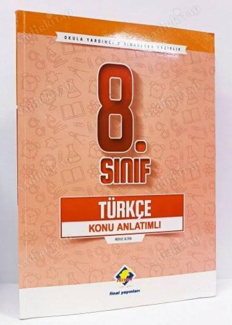 Final Yayınları 8. Sınıf Türkçe Konu Anlatımlı - Yeni - Merve Altan