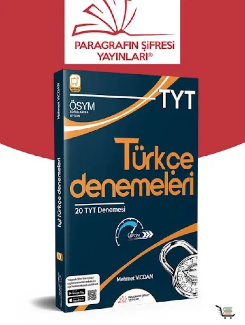Paragrafın Şifresi Yayınları ÖSYM'Nin Yaptığı Tüm Sınavlar İçin Türkçe Denemeleri