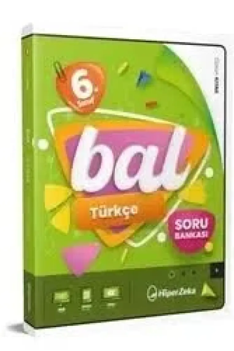Hiper Zeka Yayınları 6. Sınıf Hiper Türkçe Konu Anlatımlı & Soru Bankası - Serhat Akdaş