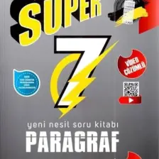 Nitelik Yayınları Süper 7. Sınıf Paragraf Yeni Nesil Soru Kitabı