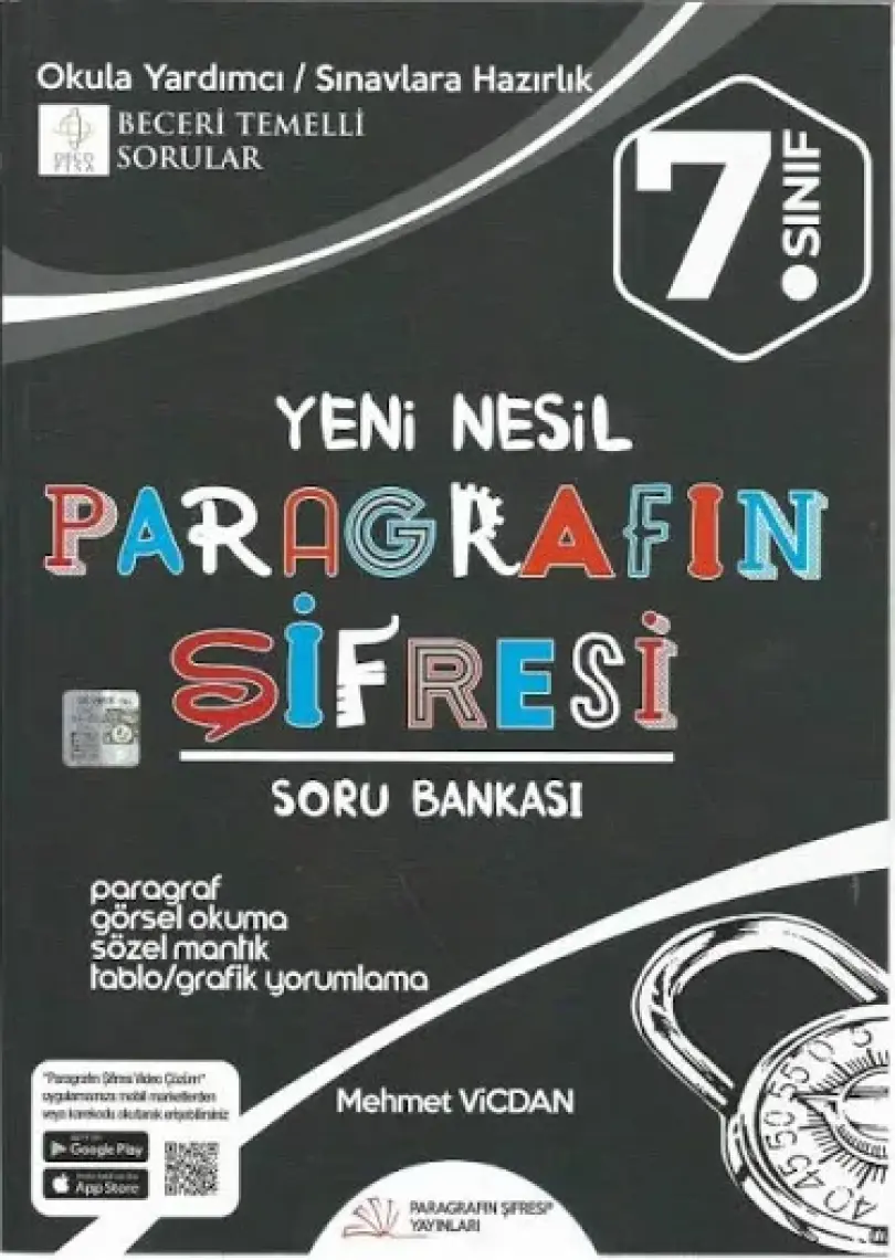Paragrafın Şifresi Yayınları 7.Sınıf Nesil Soru Bankası