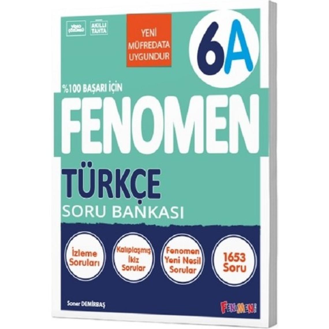 Fenomen Okul 2026 6. Sınıf Türkçe A Soru Bankası Yeni Nesile Kolay Geçiş Güncel Müfredat