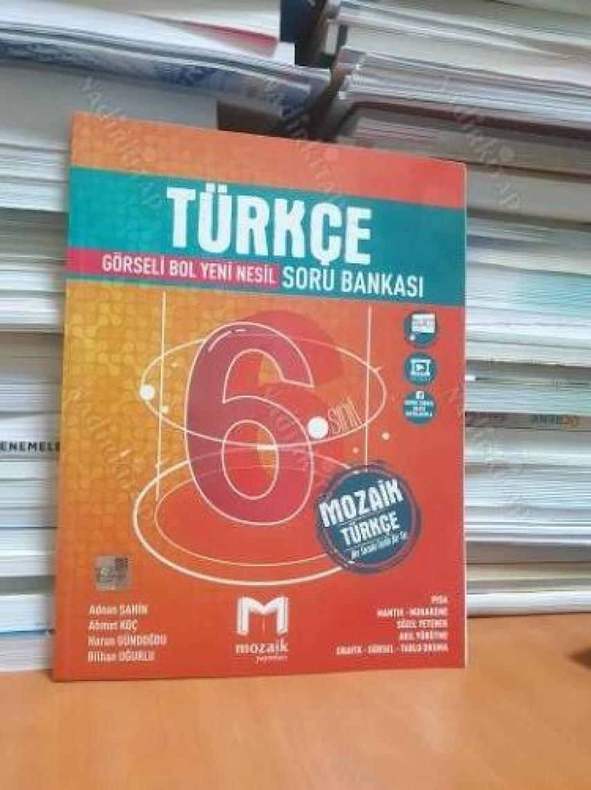Mozaik Yayınları 6. Sınıf Türkçe Soru Bankası