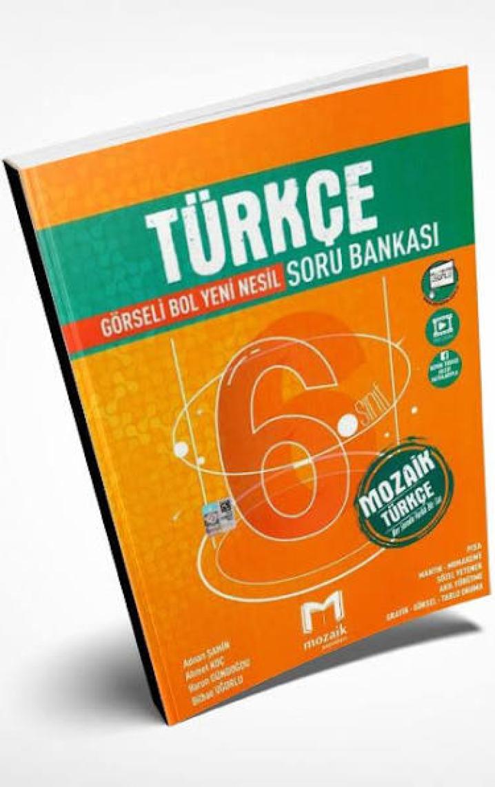 Mozaik Yayınları 6. Sınıf Türkçe Soru Bankası