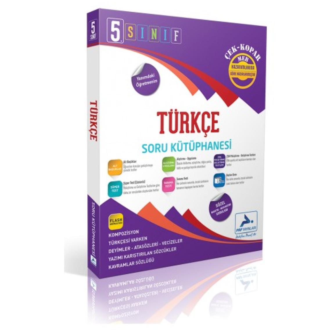 Paraf Yayınları 5.Sınıf Türkçe Soru Kütüphanesi