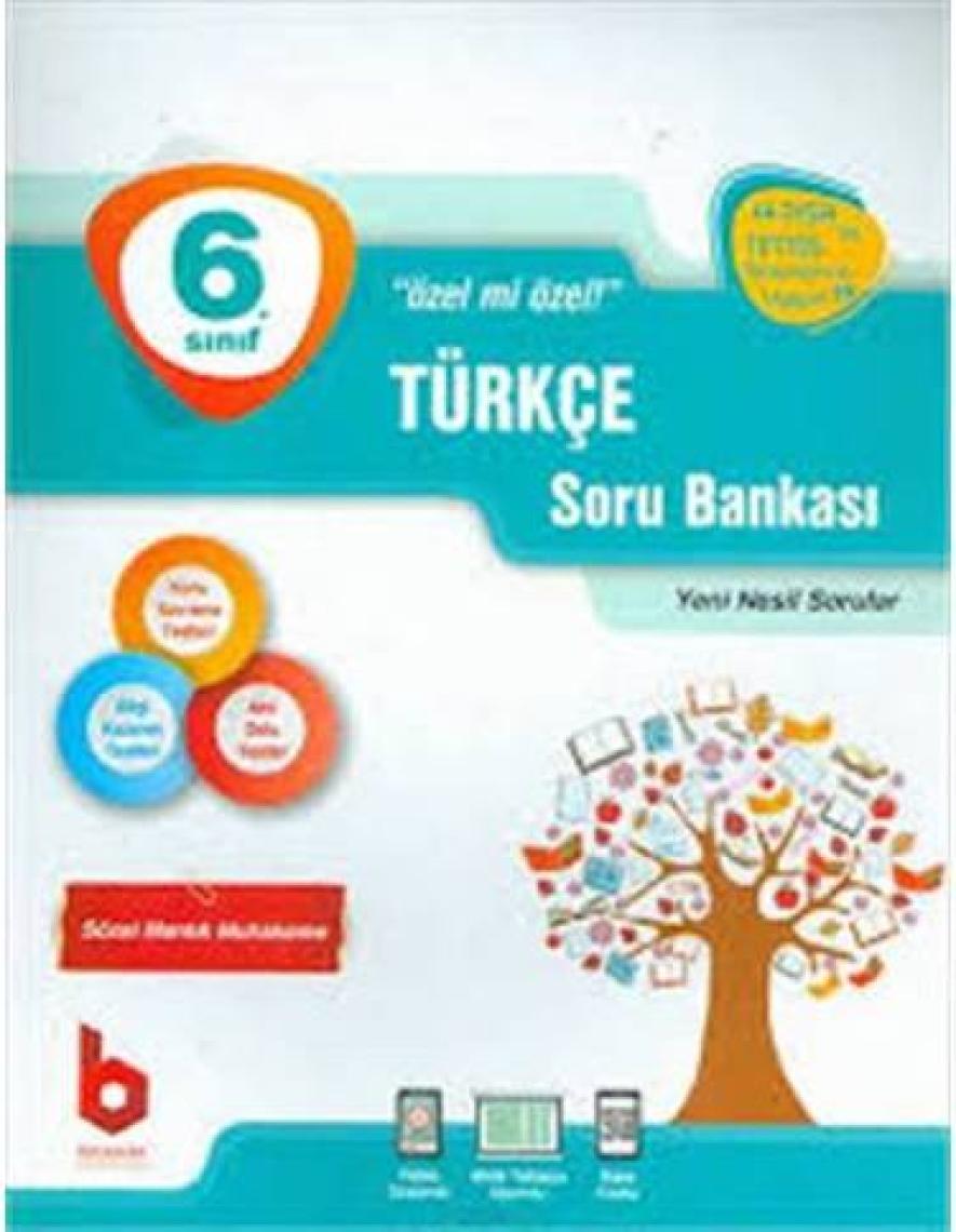 Basamak Yayınları 6.sınıf Türkçe Soru Bankası Video Çözümlü