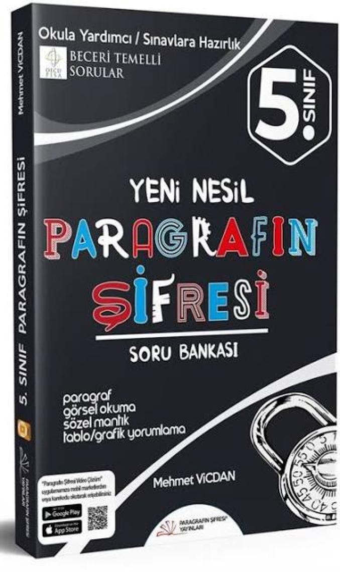 Paragrafın Şifresi Yayınları 5.Sınıf Nesil Soru Bankası