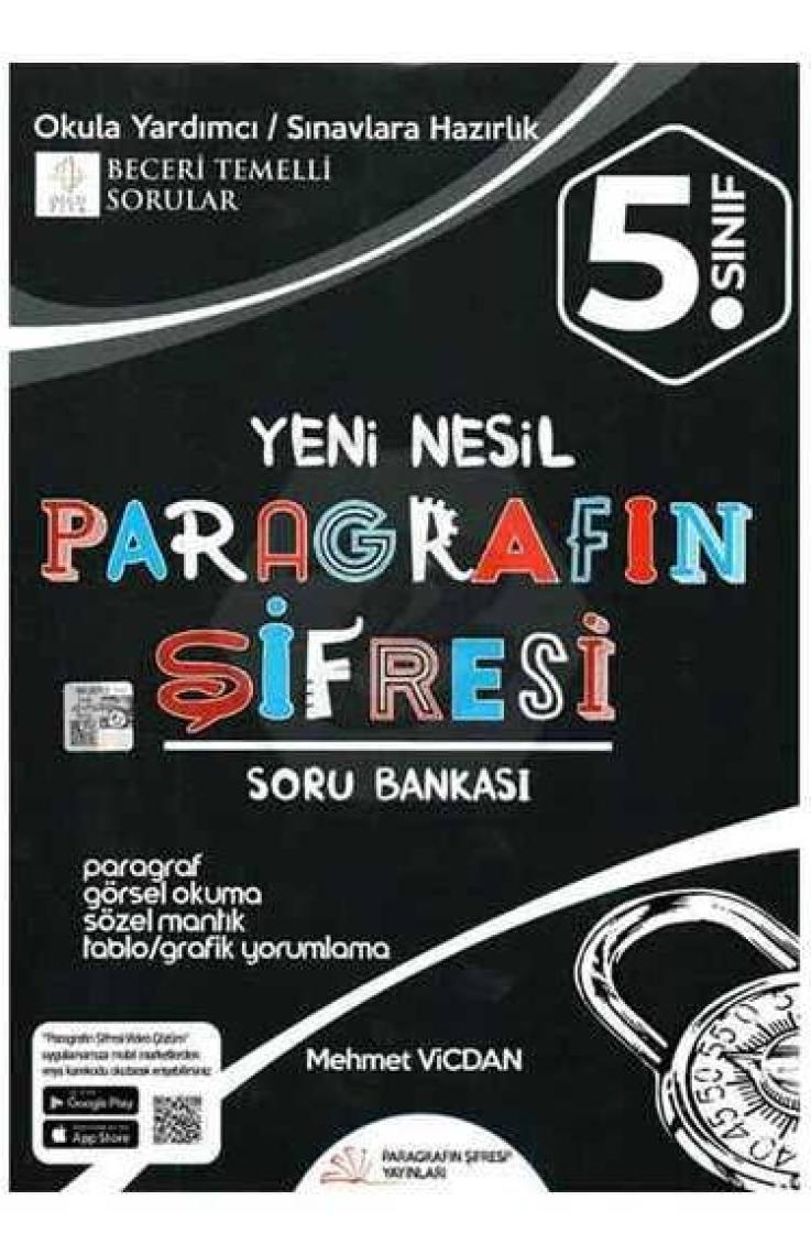Paragrafın Şifresi Yayınları 5.Sınıf Nesil Soru Bankası