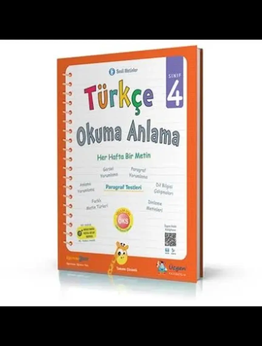 Üçgen Yayıncılık 4. Sınıf Türkçe Okuma Anlama Kitabı