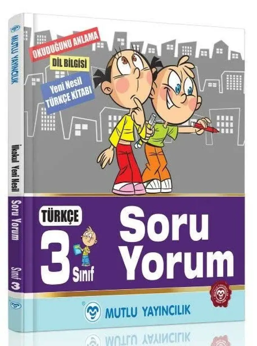 Mutlu Yayıncılık Yeni Nesil Türkçe Soru Yorum 3. Sınıf