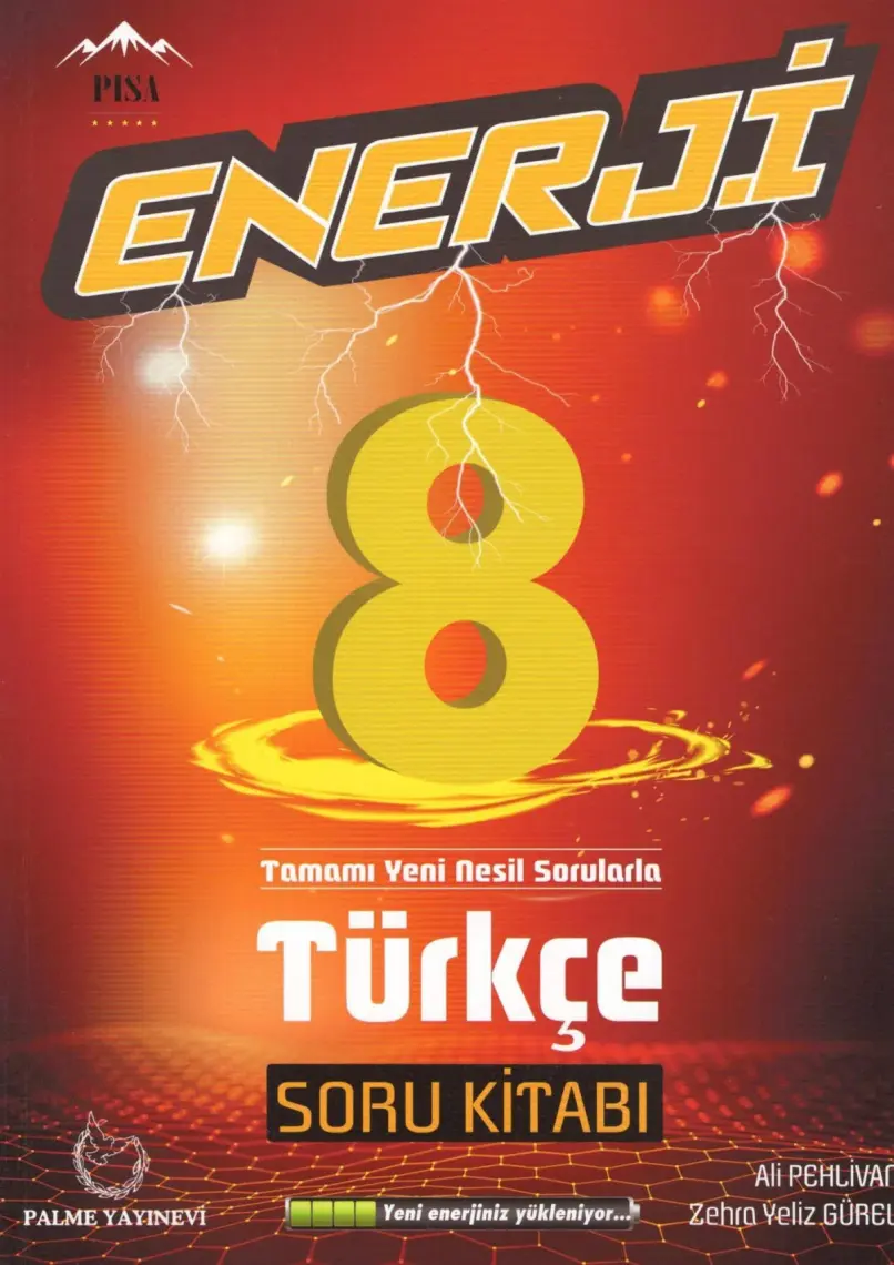Palme Yayıncılık 8. Sınıf LGS Türkçe Enerji Soru Bankası