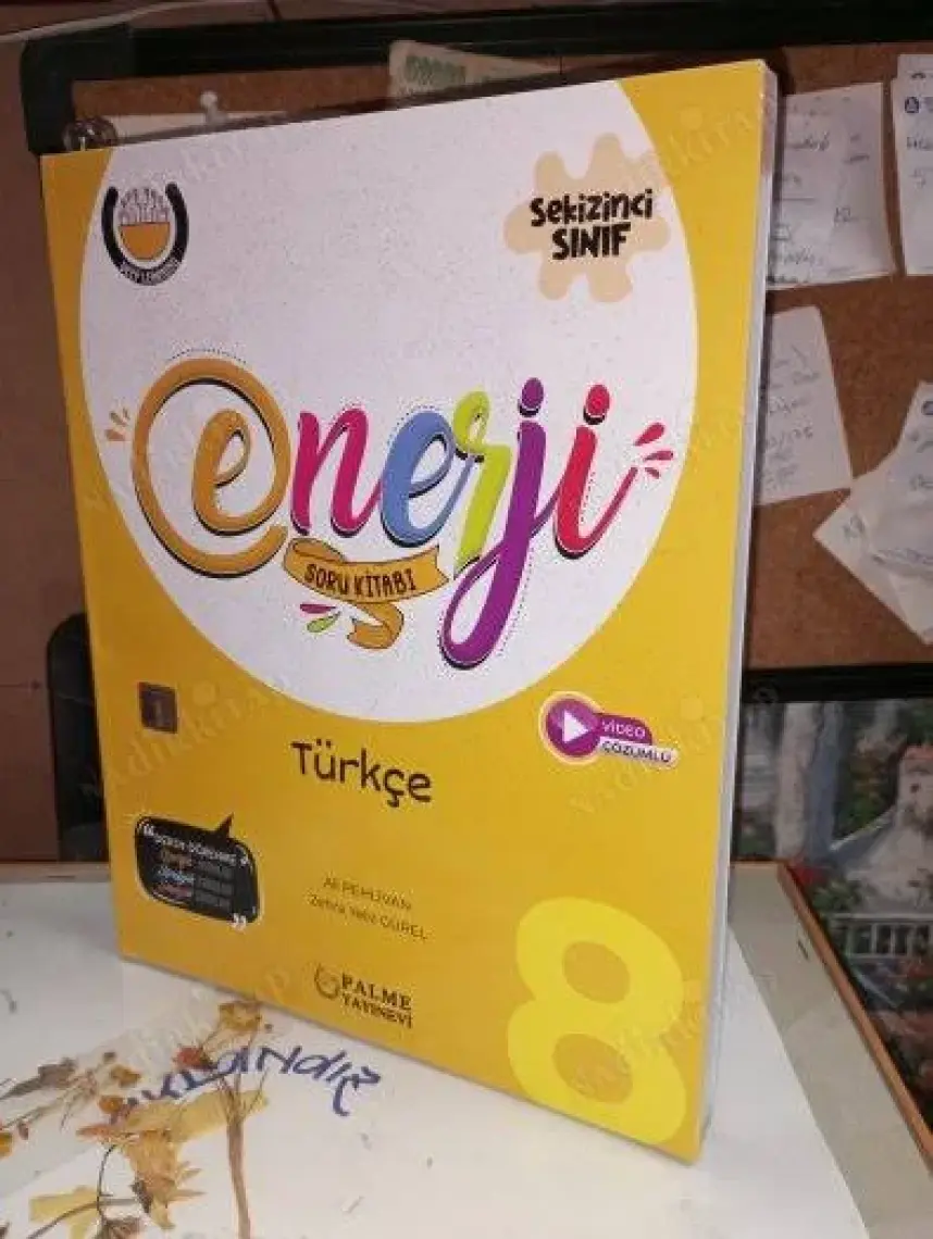 Palme Yayıncılık 8. Sınıf LGS Türkçe Enerji Soru Bankası