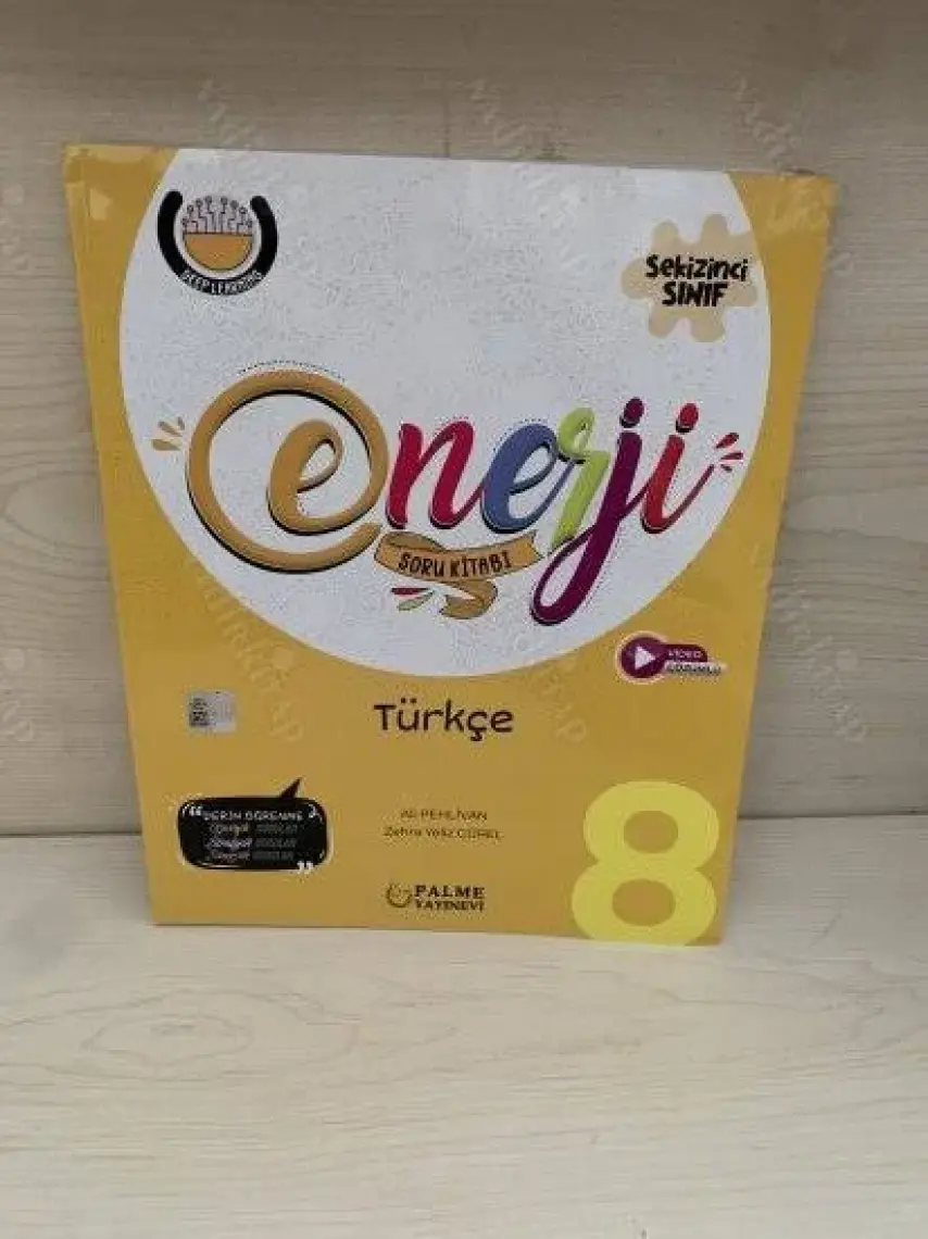 Palme Yayıncılık 8. Sınıf LGS Türkçe Enerji Soru Bankası
