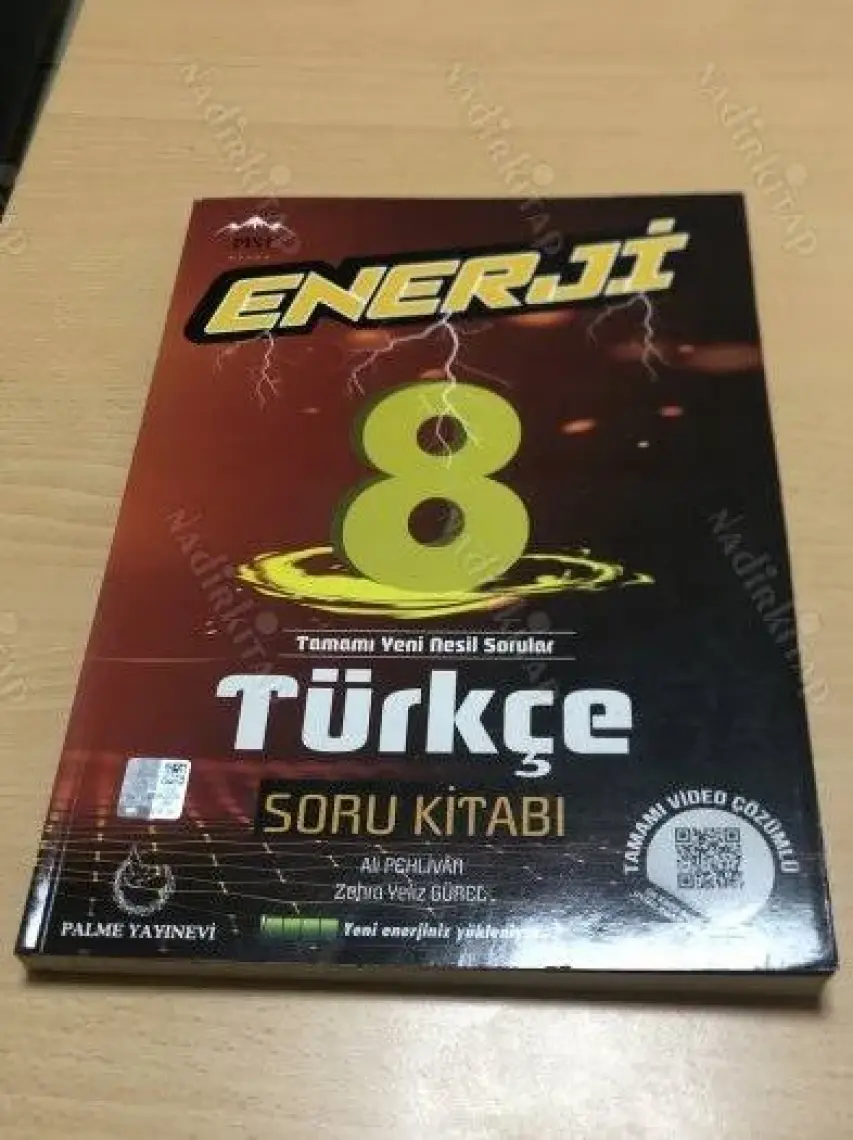 Palme Yayıncılık 8. Sınıf LGS Türkçe Enerji Soru Bankası