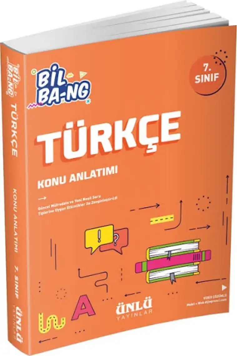 Ünlü Yayınları 7. Sınıf Türkçe Bil-Bang Konu Anlatımı