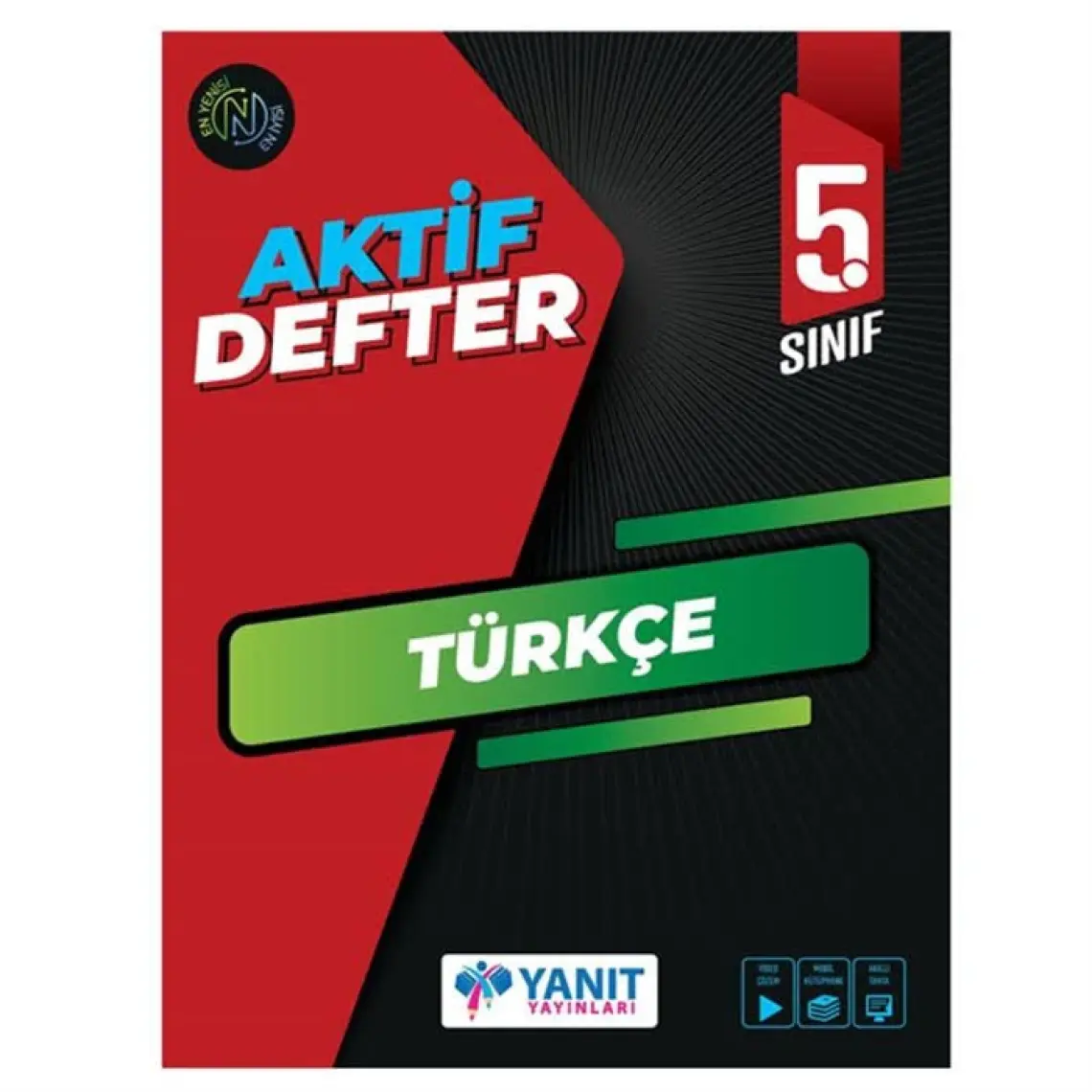 Yanıt Yayınları  5. Sınıf Aktif Defter Türkçe