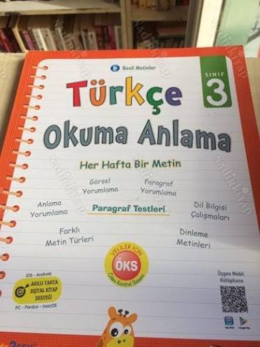 Üçgen Yayıncılık 3. Sınıf Türkçe Okuma Anlama Kitabı