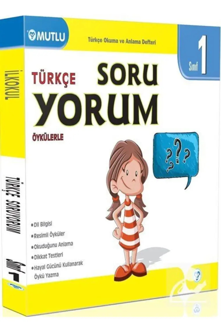 Mutlu Yayıncılık 1. Sınıf TürkçeÖykülerle Soru Yorum
