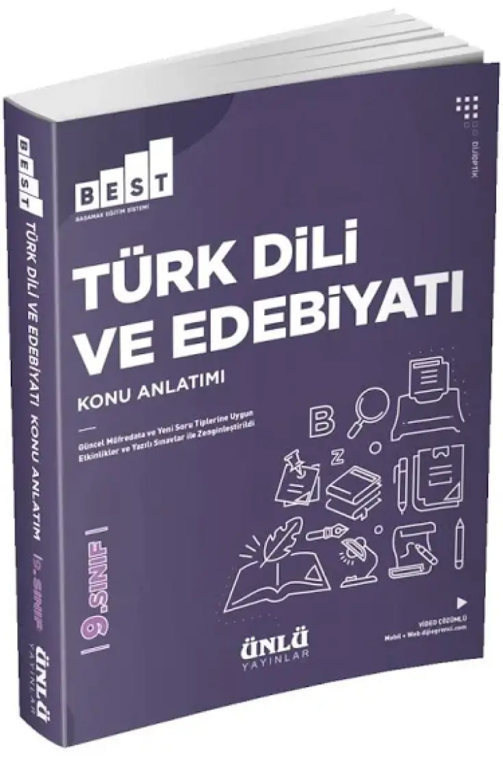 Ünlü 10. Sınıf Best Türk Dili Ve Edebiyatı Konu Anlatım