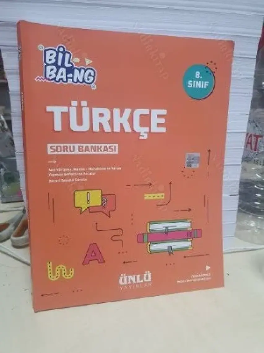 Ünlü 8. Sınıf Bil Ba-Ng Türkçe Soru Bankası