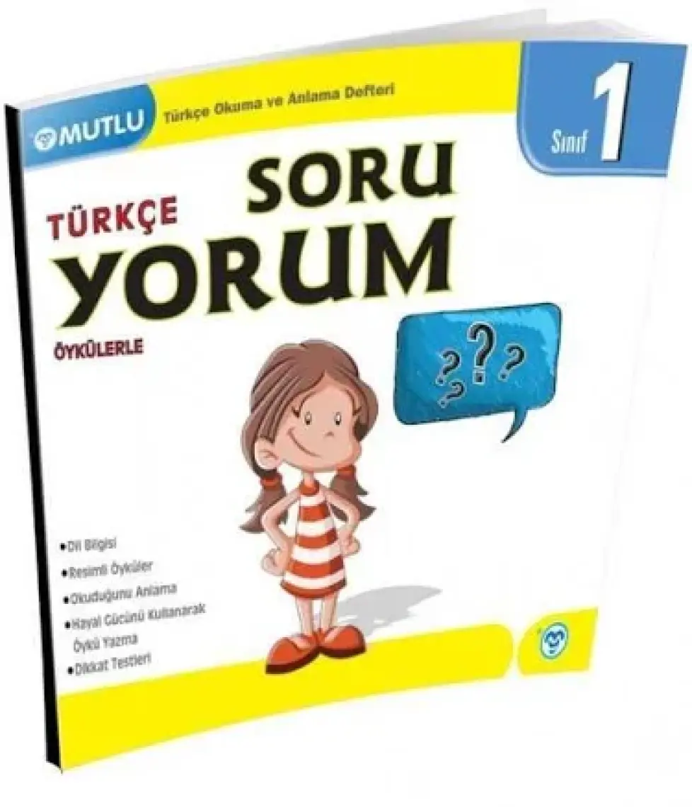 Mutlu Yayıncılık 1. Sınıf TürkçeÖykülerle Soru Yorum