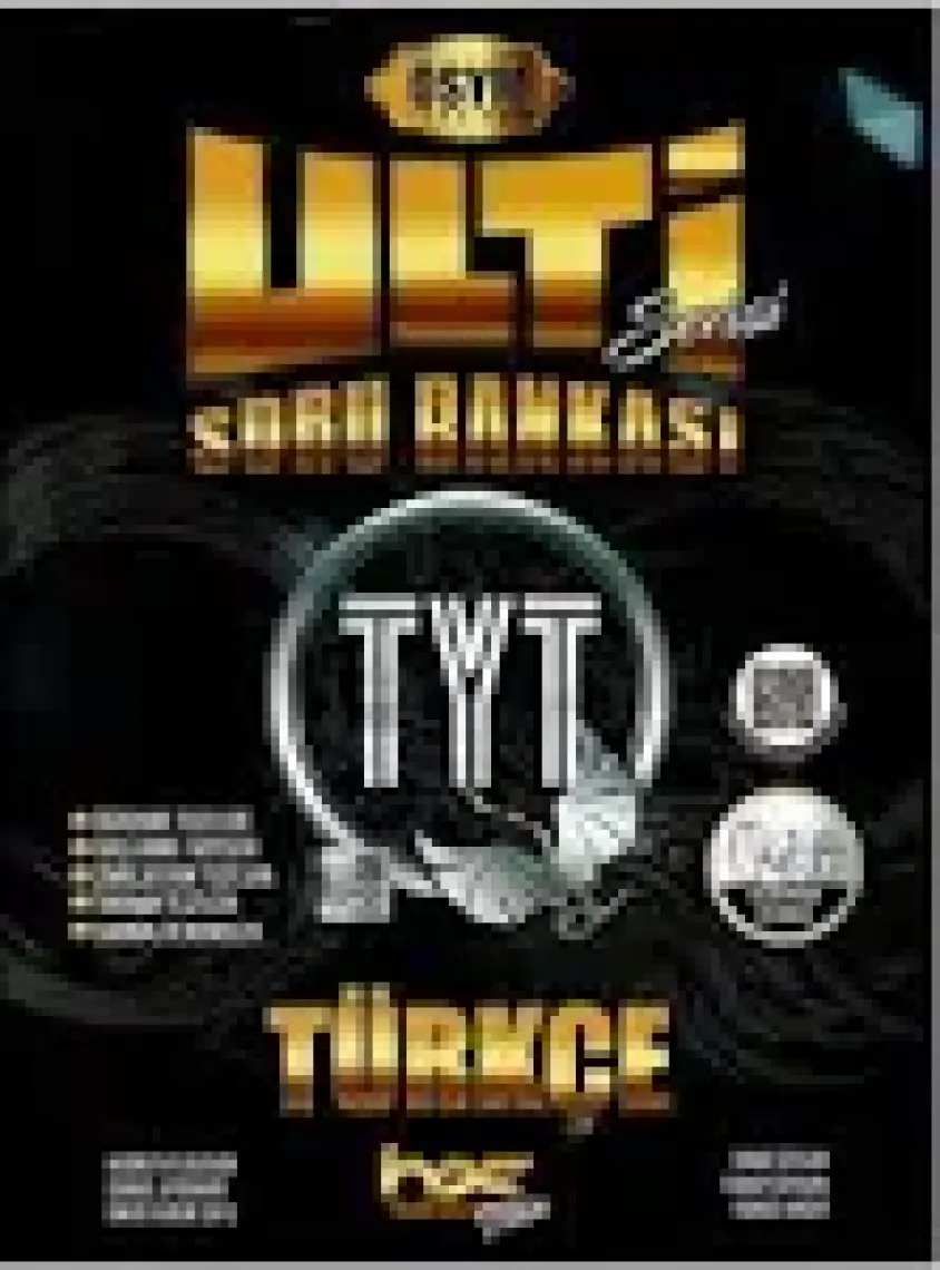 Bes yayınları TYT Türkçe Ulti Serisi Soru Bankası