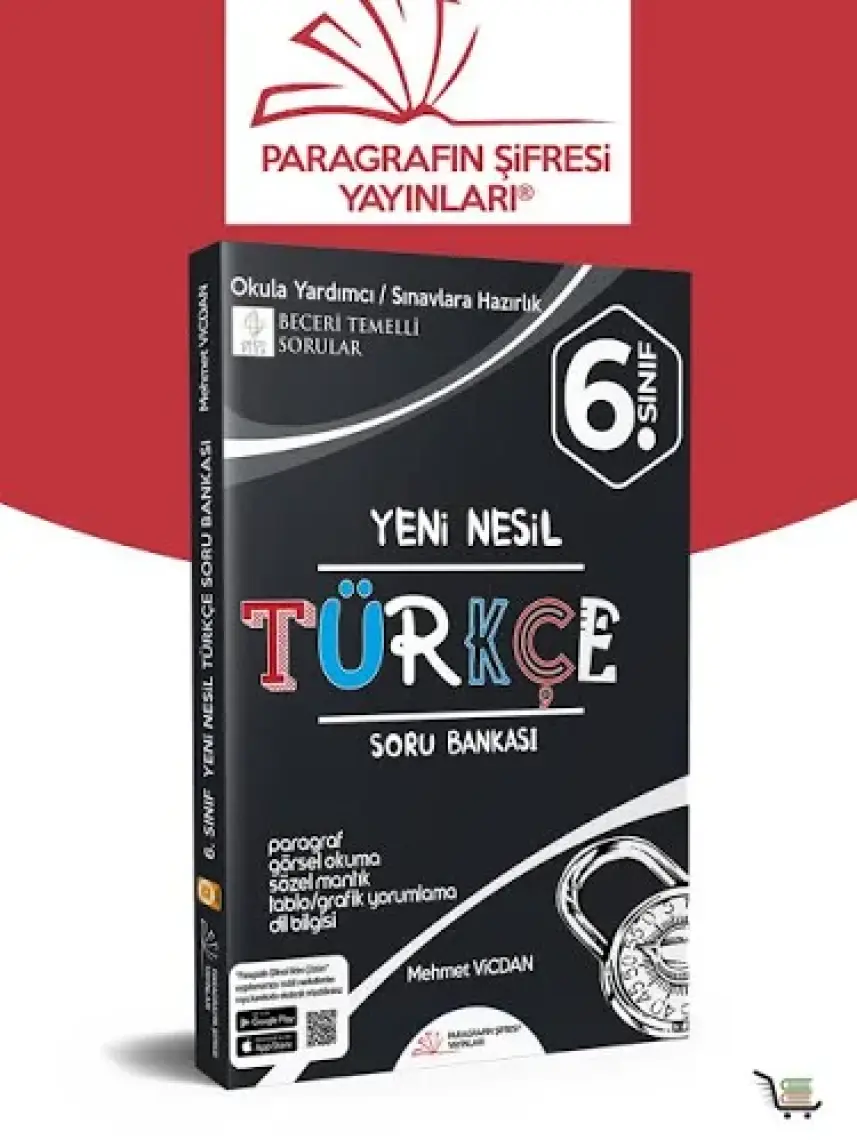 Paragrafın Şifresi Yayınları 6.Sınıf Nesil Türkçe Soru Bankası