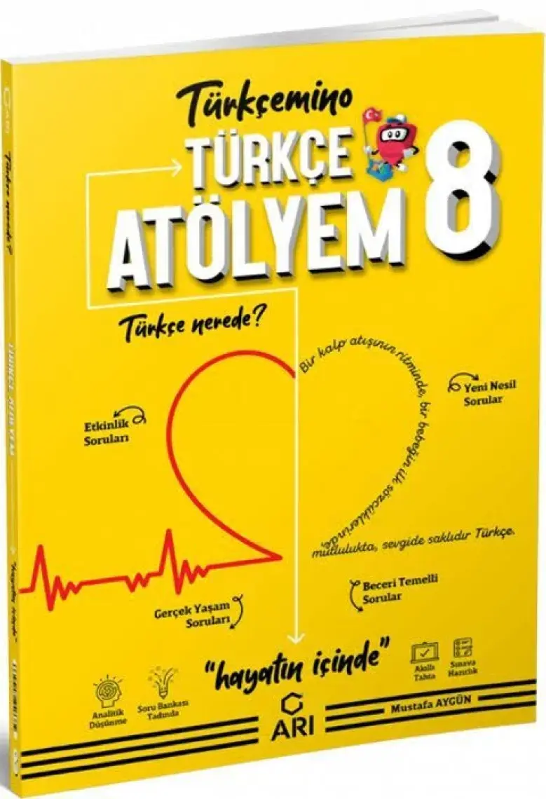 Arı Yayıncılık 8.Sınıf Türkçe TürkçeMino Defterim