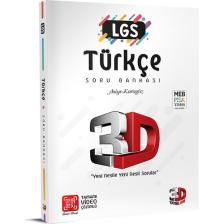3D Yayınları LGS 3D Türkçe Soru Bankası