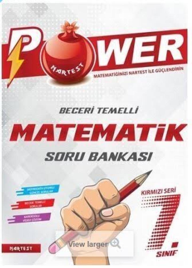 Nartest Yayınevi 8. Sınıf Mavi Türkçe Soru Bankası