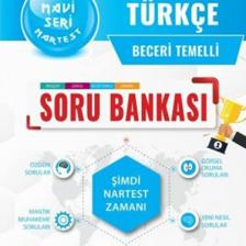 Nartest Yayınevi 8. Sınıf Mavi Türkçe Soru Bankası