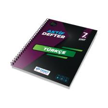 Yanıt Yayınları  7. Sınıf Türkçe Aktif Defter