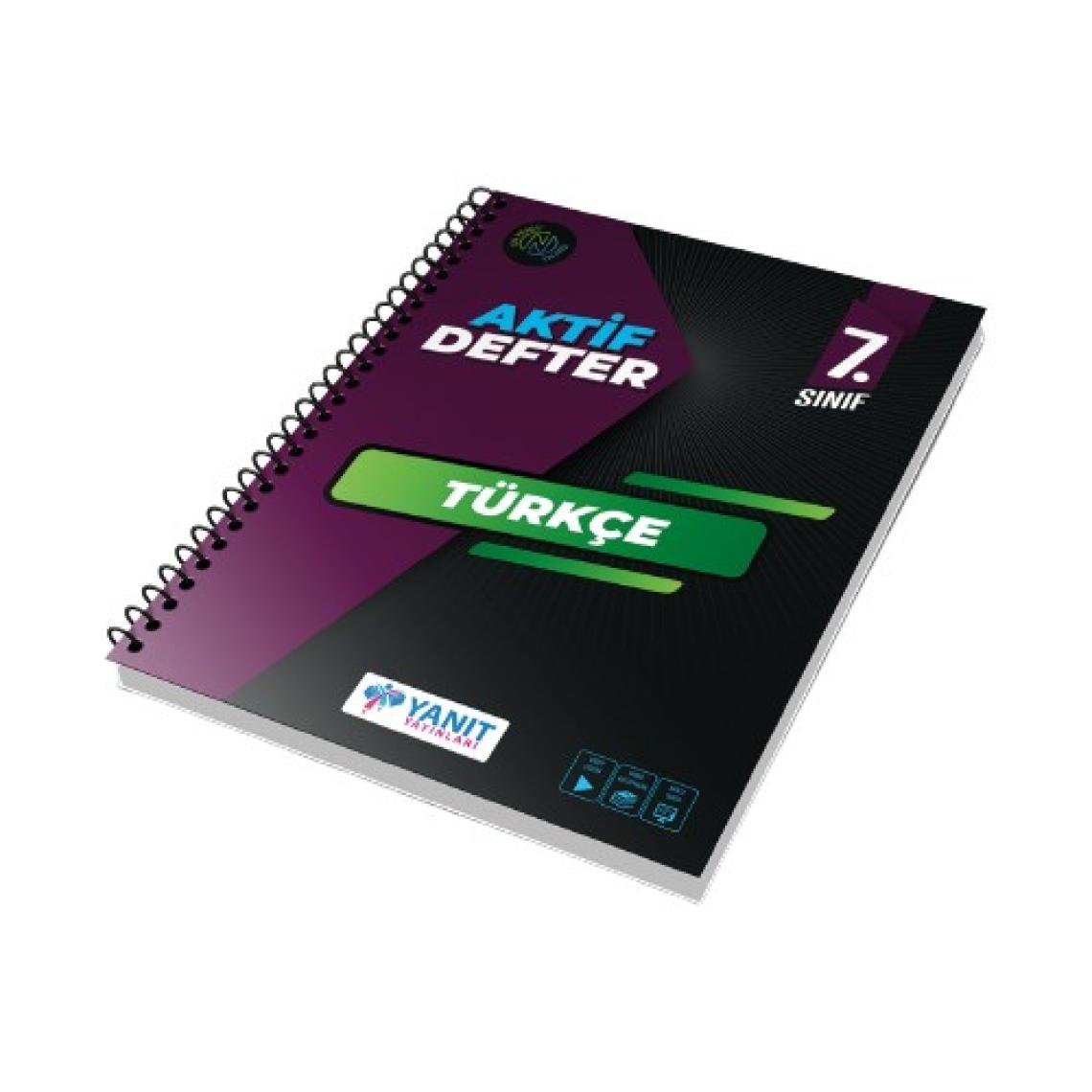 Yanıt Yayınları  7. Sınıf Türkçe Aktif Defter