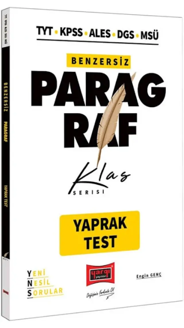 Paragrafın Şifresi Yayınları 5.Sınıf Nesil Türkçe Soru Bankası