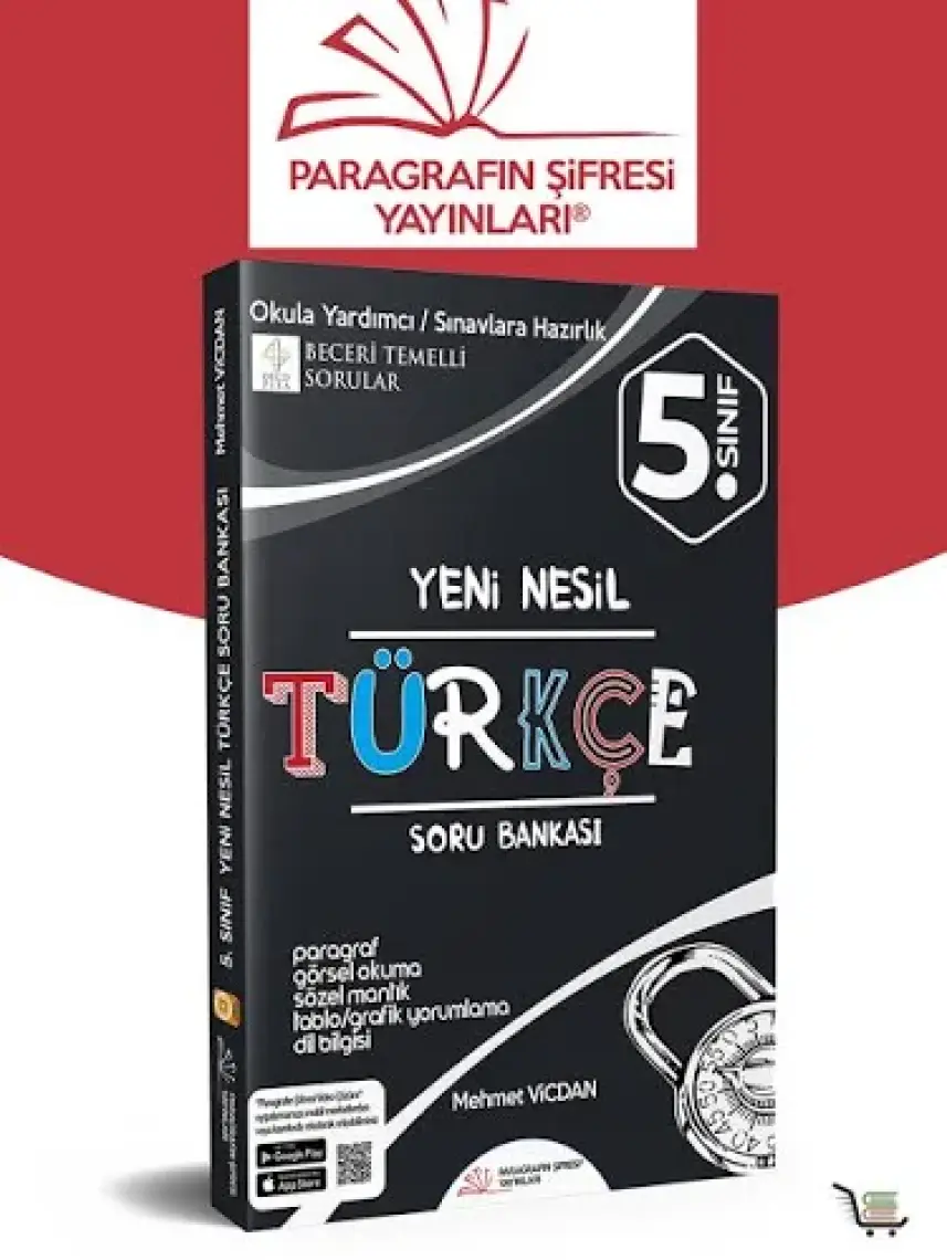 Paragrafın Şifresi Yayınları 5.Sınıf Nesil Türkçe Soru Bankası