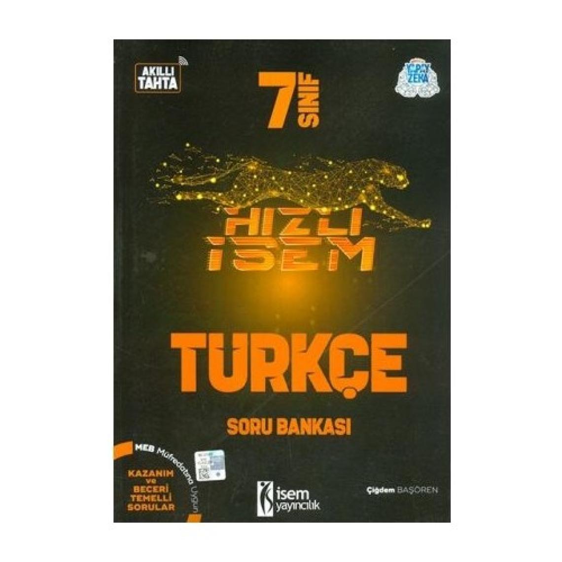 İSEM Yayıncılık 7. Sınıf Hızlı Türkçe Soru Bankası